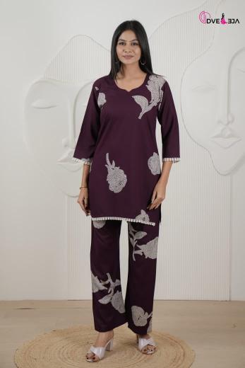 Dveeja amoha cord set for women wholesale
